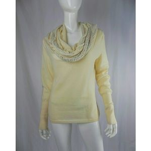🌼Angel of the North Cowl Neck Wool Sweater